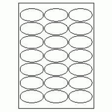 477 - Label Size 65mm x 35mm - 21 labels per sheet